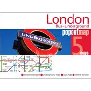 London Bus Underground Popout Map 9781845879501