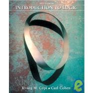 INTRO TO LOGIC & ELOGIC EXERCISES CD PKG, 12/e 9780131689503