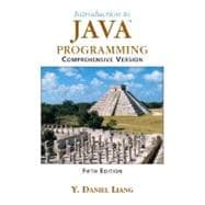 Introduction to Java Programming, Comprehensive 9780131489523
