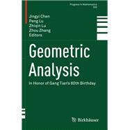 Geometric Analysis
