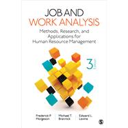 Job and Work Analysis 9781544329529