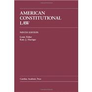 American Constitutional Law 9781594609534