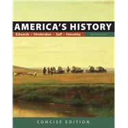 America's History: Concise Edition, Combined Volume 9781319059538