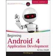 Beginning Android 4 Application Development 9781118199541