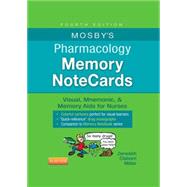 Mosby's Pharmacology Memory Notecards: Visual, Mnemonic, & Memory Aids for Nurses 9780323289542