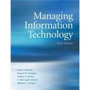 Managing Information Technology : What Managers Need to Know 9780131789548