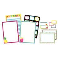 School Pop Classroom Organizers Bulletin Board Set 9781483829548