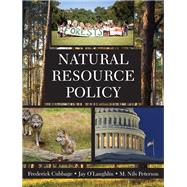 Natural Resource Policy 9781478629559