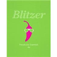Precalculus Essentials 9780321729569