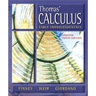 Thomas' Calculus, Early Transcendentals, Media Upgrade 9780321169570