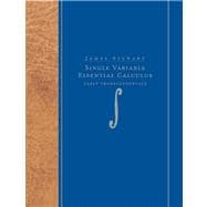 Single Variable Essential Calculus Early Transcendentals 9780495109570
