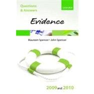 Q and A Evidence 2009 And 2010