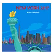 New York 2017 Calendar 9780990819578