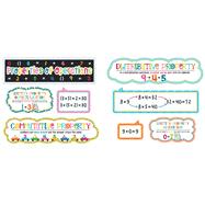 School Pop Properties of Operations Mini Bulletin Board Set 9781483829586