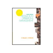 Production operations Management W/student Cd & online 9780072359589
