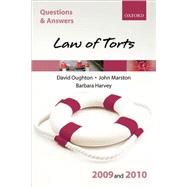 Q & A Law of Torts 2009 and 2010 9780199559589