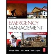 Introduction to Emergency Management 9781856179591