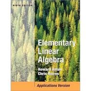 Elementary Linear Algebra with Applications, 9th Edition 9780471669593