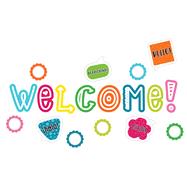 School Pop Welcome Mini Bulletin Board Set 9781483829593