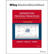 Separation Process Principles with Applications Using Process Simulators 9781119239598