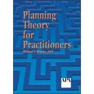 Planning Theory for Practitioners 9781884829598