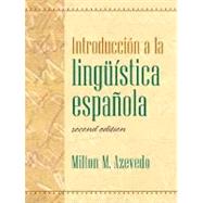 Introduccin a la lingüística española 9780131109599