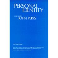 Personal Identity 9780520029606