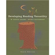 Developing Reading Versatility