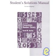 Student's Solutions Manual to accompany Elementary Number Theory