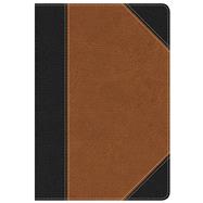 KJV Study Bible Personal Size, Black/Tan LeatherTouch Indexed 9781433619625