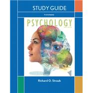 Study Guide for Myers Psychology 9781429299640