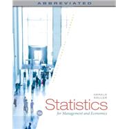 Statistics for Management and Economics 9781285869643