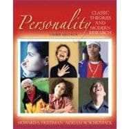 Personality: Classic Theories And Modern Research 9780205439652