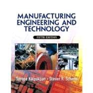 Manufacturing, Engineering and Technology 9780131489653