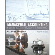 Managerial Accounting for the Hospitality Industry 9781119299653