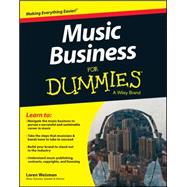 Music Business for Dummies 9781119049654