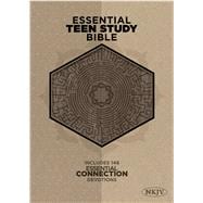 The NKJV Essential Teen Study Bible, Gray Cork LeatherTouch 9781433619656