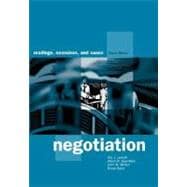 Negotiation : Readings, Exercises, and Cases 9780072429657