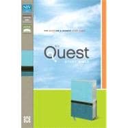 NIV Quest Study Bible: The Question & Answer Bible: NIV Turquoise / Caribbean Blue Italian Duo-Tone 9780310949657