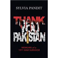 Thank You, Pakistan 9781532089664