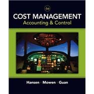 Cost Management Accounting and Control 9780324559675