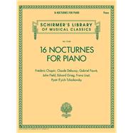 16 Nocturnes for Piano 9781540039675