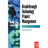 Breakthrough Technology Project Management 9780124499683