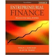 Entrepreneurial Finance : Finance for Small Business 9780130859686