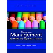 Classroom Management for Middle and High School Teachers 9780132689687