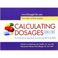 Calculating Dosages Online 9780803639690