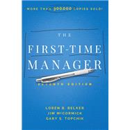 The First-time Manager 9780814439692