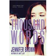 Thousand Words 9780316209700