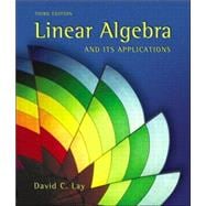 Linear Algebra and Its Applications 9780201709704