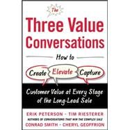 The Three Value Conversations: How to Create, Elevate, and Capture Customer Value at Every Stage of the Long-Lead Sale 9780071849715